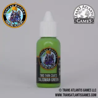 Duncan Rhodes Painting Academy TTCDR-10104 Two Thin Coats: Talisman Green
