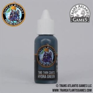 Duncan Rhodes Painting Academy TTCDR-10082 Two Thin Coats: Hydra Green