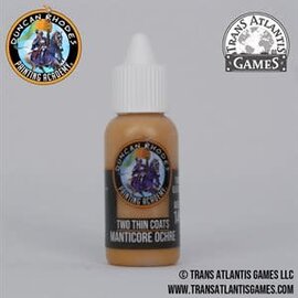 Duncan Rhodes Painting Academy TTCDR-10092 Two Thin Coats: Manticore Ochre