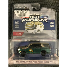 GREENLIGHT COLLECTIBLES GLC 43040-F 2023 CHEVROLET TAHOE POLICE PURSUIT VEHICLE (PPV) HIT PURSUIT SERIES 46 1/64 DIE-CAST