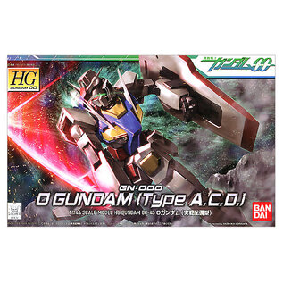 BANDAI BAN 5055732 Bandai HG 00 #45 1.144 O Gundam [Type A.C.D.] "Gundam 00"