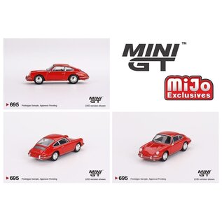 TSM MGT 00695 Porsche 901 1963 Signal Red - Mini GT - 1/64 die-cast