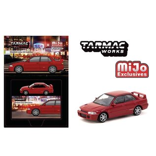 TARMAC WORKS T64G-048-RE Mitsubishi Lancer GSR Evolution - Red - Tarmac Works - 1/64 die-cast