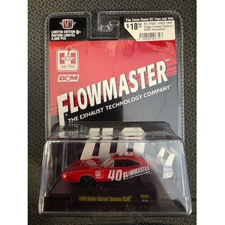 M2 M2 31500-HS29 1969 Dodge Charger Daytona HEMI Flowmaster - M2 Machine - Hobby Exclusive - 1/64 die-cast
