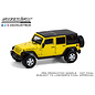 GREENLIGHT COLLECTIBLES GLC 35190-E 2008 Jeep Wrangler Unlimited Rubicon - Detonator Yellow - All-Terrain Series 11- 1/64 die-cast