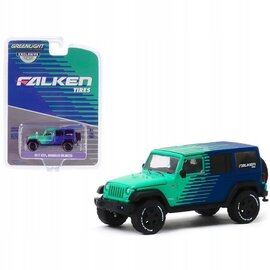 GREENLIGHT COLLECTIBLES GLC 30124 2017 Jeep Wrangler Unlimited - Falken Tires - (Hobby Exclusive) 1/64 die-cast