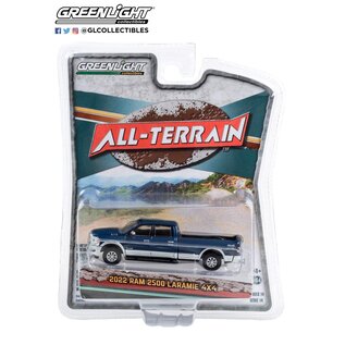 GREENLIGHT COLLECTIBLES GLC 35250-F 2022 RAM 2500 LARAMIE 4X4 ALL-TERRAIN SERIES 14 1/64 DIE-CAST