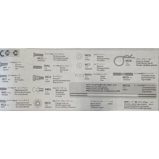 TAMIYA TAM 19406382 9406382 C metal bag MB-01