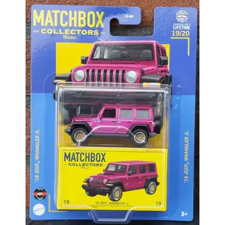 HOT WHEELS MB HVW24 2018 JEEP WRANGLER JL 19/20 1/64 DIE-CAST