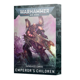 GAMES WORKSHOP WAR 60050102017 DATASHEET CARDS EMPEROR'S CHILDREN