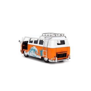 JADA TOYS JAD 36340 Jada 1/24 "Hollywood Rides" - Disney - 1961 VW Bus w/ Stitch
