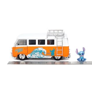 JADA TOYS JAD 36340 Jada 1/24 "Hollywood Rides" - Disney - 1961 VW Bus w/ Stitch