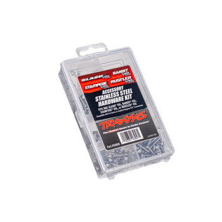 TRAXXAS TRA 9488X Traxxas Hardware kit, stainless steel, Slash VXL/Bandit VXL/Stampede VXL/Rustler VXL (contains all stainless steel hardware used on Slash VXL, Bandit VXL, Stampede VXL, or Rustler VXL with 272R Transmission)