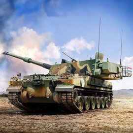 Academy/Model Rectifier Corp. ACA 13561 ROK Army K9A1 155mm Self-Propelled Howitzer