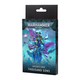 GAMES WORKSHOP WAR 60050102015 DATASHEET CARDS THOUSAND SONS