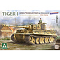 TAKOM TAK 2200 Takom 1/35 Tiger I Mid-Production w/Zimmerit Sd.Kfz.181 Pz.Kpfw.VI Ausf.E Otto Carius (Limited edition)