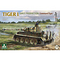 TAKOM TAK 2195 Takom 1/35 Tiger I Early-Production Sd.Kfz.181 Pz.Kpfw.VI Ausf.E Command Tiger