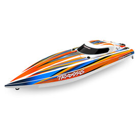 TRAXXAS TRA 106064-4-ORNG Traxxas Disruptor High-Performance Boat, 4S VXL - Orange