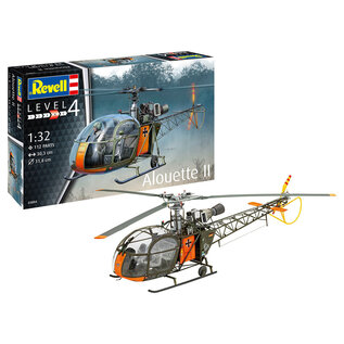 REVELL GERMANY REV 03804 ALOUETTE II 1/32 PLASTIC MODEL