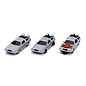 JADA TOYS JAD 31583 Jada 1.65" "Nano Hollywood Rides" Back To The Future 3-Pack