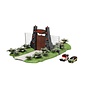 JADA TOYS JAD 34244 Jada Nano "Hollywood Rides" Nano Scene Jurassic Park With 2 Vehicles