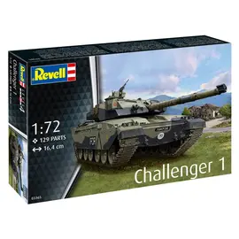 REVELL GERMANY REV 03365 CHALLENGER 1 1/72 PLASTIC MODEL