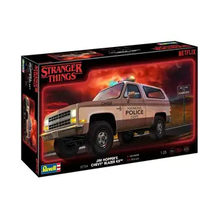 REVELL GERMANY REV 07724 JIM HOPPER'S CHEVY BLAZER K5 1/25 PLASTIC MODEL
