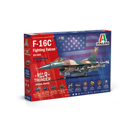 ITALERI ITA 35105 F-16C FIGHTING FALCON 1/48 PLASTIC MODEL