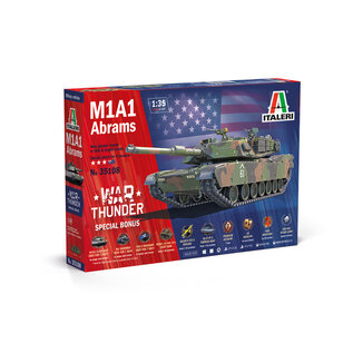 ITALERI ITA 35108 M1A1 ABRAMS 1/35 PLASTIC MODEL
