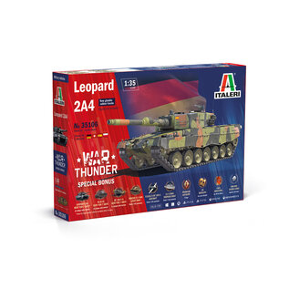 ITALERI ITA 35106 LEOPARD 2A4 1/35 PLASTIC MODEL