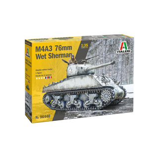 ITALERI ITA 96440 M4A3 76mm WET SHERMAN 1/35 PLASTIC MODEL