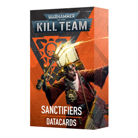 GAMES WORKSHOP WAR 60050108013 KILL TEAM SANCTIFIER DATACARDS