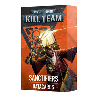 GAMES WORKSHOP WAR 60050108013 KILL TEAM SANCTIFIER DATACARDS