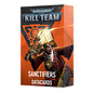GAMES WORKSHOP WAR 60050108013 KILL TEAM SANCTIFIER DATACARDS