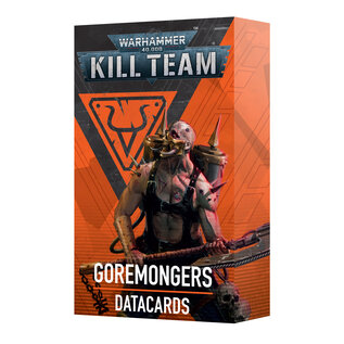 GAMES WORKSHOP WAR 60050102018 KILL TEAM GOREMONGERS DATACARDS