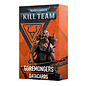 GAMES WORKSHOP WAR 60050102018 KILL TEAM GOREMONGERS DATACARDS