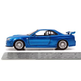 JADA TOYS JAD 31980 Jada 1/32 "Fast & Furious" Twin Packs Brian's Nissan Skyline & Brian's Nissan Skyline