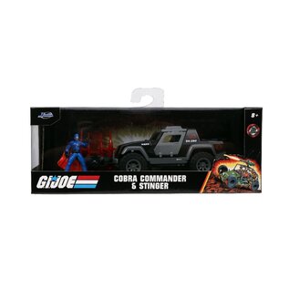 JADA TOYS JAD 33085 Jada 1/32 GI Joe Stinger with Cobra Commander