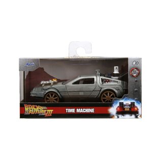 JADA TOYS JAD 34786 Jada 1/32 Back To The Future III - Time Machine Train Wheel version