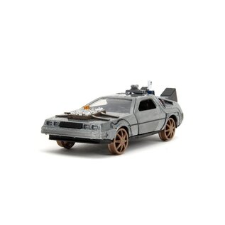 JADA TOYS JAD 34786 Jada 1/32 Back To The Future III - Time Machine Train Wheel version