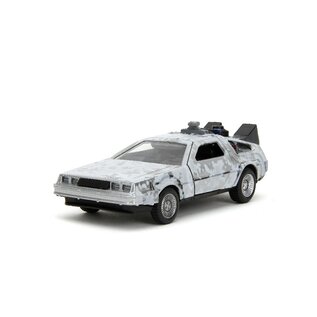 JADA TOYS JAD 34785 Jada 1/32 "Hollywood Rides" Back To The Future Time Machine Frost Version