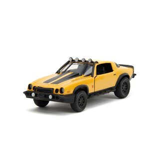 JADA TOYS JAD 34258 Jada 1/32 "Hollywood Rides" Transformer 7 1977 Chevy Camaro Bumblebee