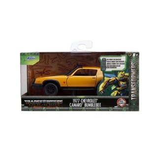 JADA TOYS JAD 34258 Jada 1/32 "Hollywood Rides" Transformer 7 1977 Chevy Camaro Bumblebee