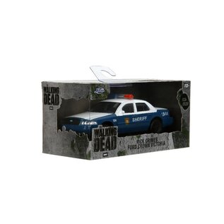 JADA TOYS JAD 35728 Jada 1/32 "Hollywood Rides" The Walking Dead Crown Vic Sheriff