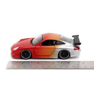JADA TOYS JAD 34663 Jada 1/32 "Pink Slips" Porsche 911 GT3 RS - Primer Red/Orange/Silver