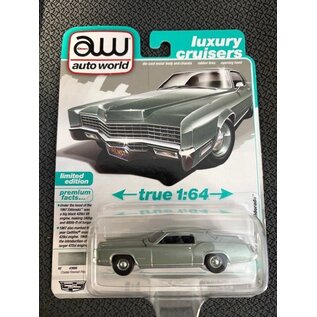 AUTOWORLD AW 07363 1967 CADILLAC ELDORADO CRYSTAL FIREMIST POLY 1/64 DIE-CAST