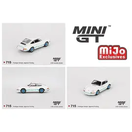 TSM MGT 00715 Porsche 911 Carrera RS 2.7 Grand Prix White with Blue Livery - Mini GT - 1/64