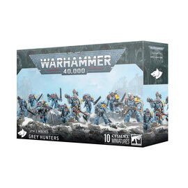 GAMES WORKSHOP WAR 99120101433 SPACE WOLVES GREY HUNTERS