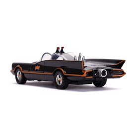 JADA TOYS JAD 31703 Jada 1/32 "Hollywood Rides" 1966 Classic TV Batmobile w/Batman