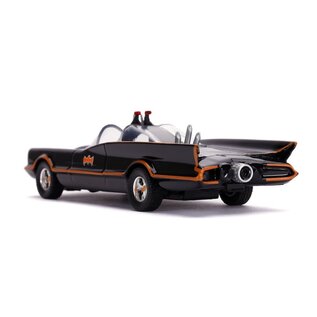 JADA TOYS JAD 31703 Jada 1/32 "Hollywood Rides" 1966 Classic TV Batmobile w/Batman